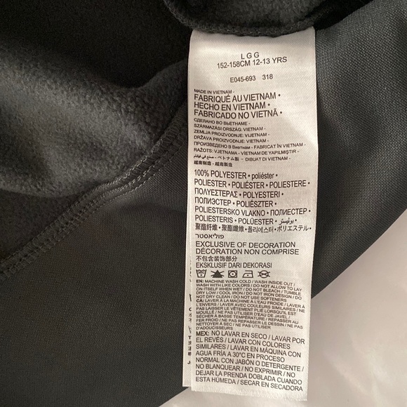 Nike Jordan Air Fleece Hoodie Boys Size L (11-13) - Picture 5 of 7